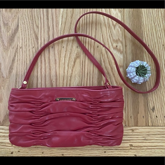 Michael Kors Red Crossbody Purse - Picture 2 of 7